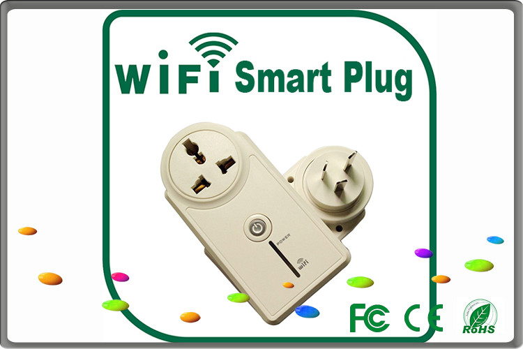 Android / Apple cellphone ZigBee wireless control smart electric socket plug