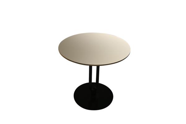 Steel Frame Round Marble Coffee Table Powder Coated Coffee Tea Table