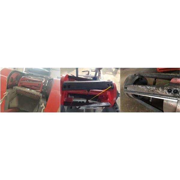 Safety Airbag Fabric Shredding Machine Hourly Up To 8 Tons Capacity