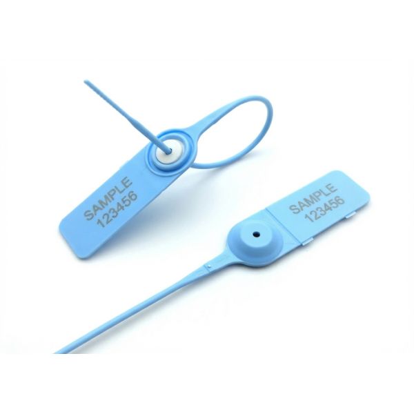 PP And Stainless Steel Plastic Safety Seals For Tamper Evident Disposable Security Lock