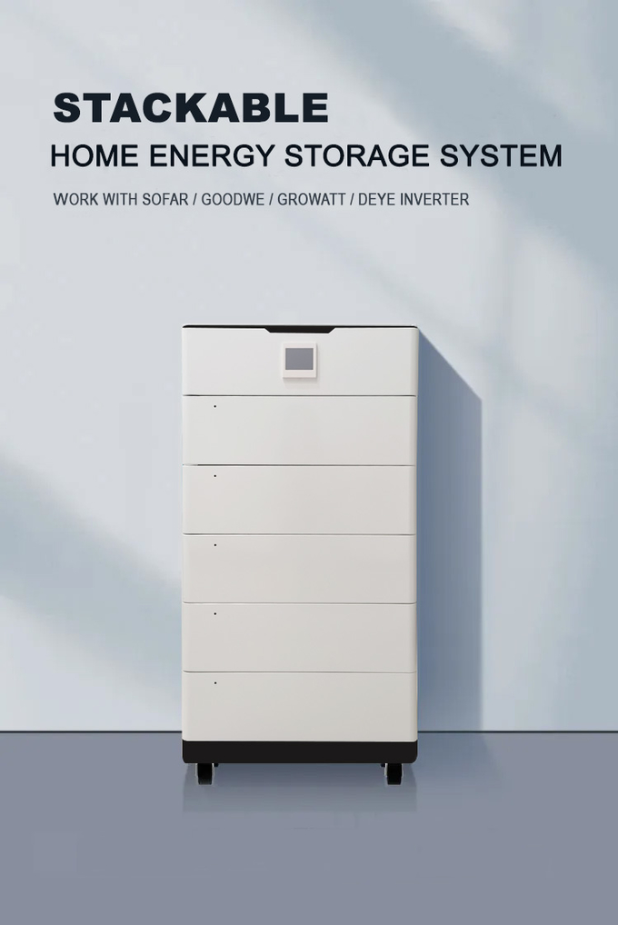 Высокое качество GCE Высокое напряжение 409.6V 100A 40kw Белое солнечное накопительное хранилище 10kw 15kw 20kw 30kw Для домашней энергетической системы