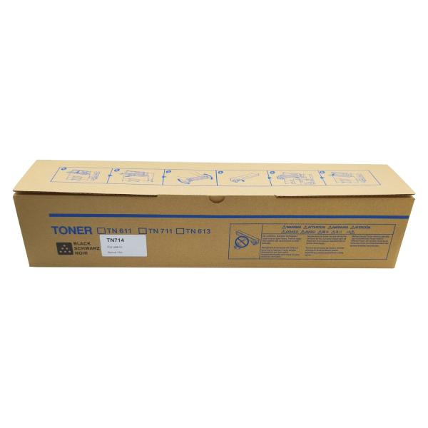 Copier Toner Cartridge For Konica Minolta Bizhub 750i 751i TN-714 ACYP030 TN714 Black Toner Cartridge
