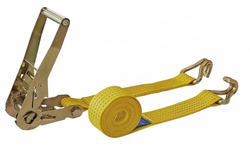 Strong Cargo Lashing Strap Customized Ratchet Tie Down Straps With Locking