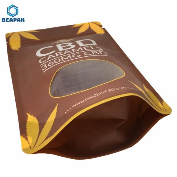 Transparent Plastic k Mylar Printed Coffee Bags