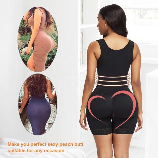 Trainer de cintura respirável de corpo inteiro para mulheres Logotipo personalizado HEXIN Bodysuit