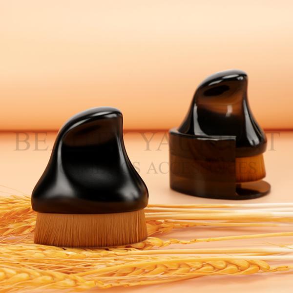 no ferrule Liquid Powder Foundation Makeup Brush 55mm Large Body Makeup Brush