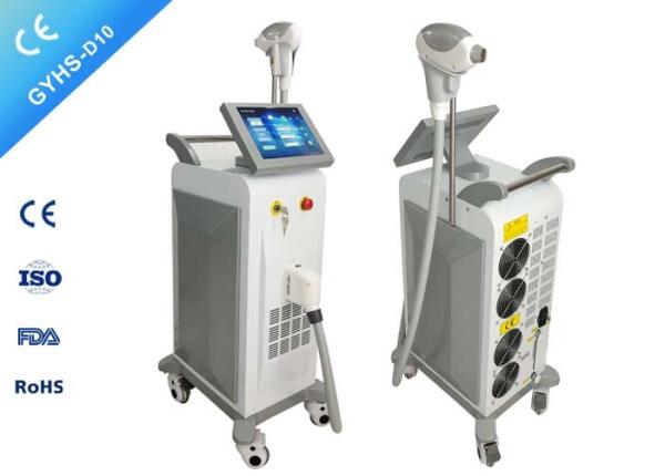 Alexandrite Permanent Hair Removal Laser Machine 755nm 1064nm 808nm 3 Wavelength