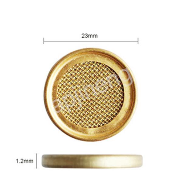 Round Woven Wire Mesh Filter Edge Water Strainer Good Filtering Performance
