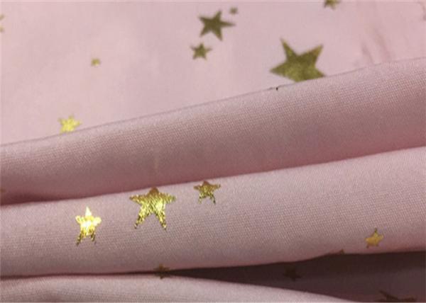 Foil Hot Stamping 100 Polyester Fabric Wear - Resisting For Fashion Garments