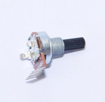 rotary potentiometer, carbon potentiometer, 17mm potentiometer with insulated shaft,