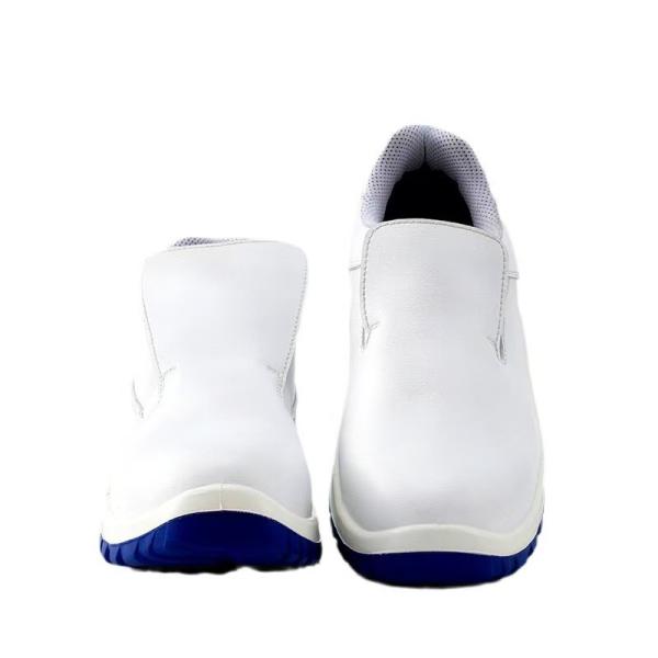 White ESD Kichen Safety Shoes Steel Toe, Anti-Smash Cleanroom Approved
