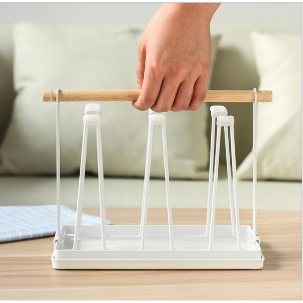 White Metal Rustproof 6KG Bearing Cup Holder Stand