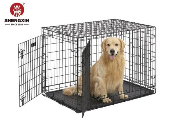 Heavy Duty Pet Cat Rabbit Puppy Dog Folding Crate Collapsible