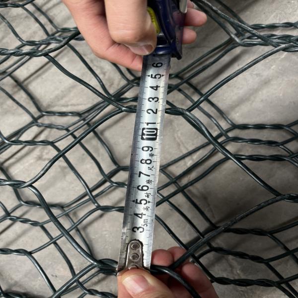 Прочная тканеная габионная корзина легкая сборка 2,0-4,0 мм Беспроводной образец