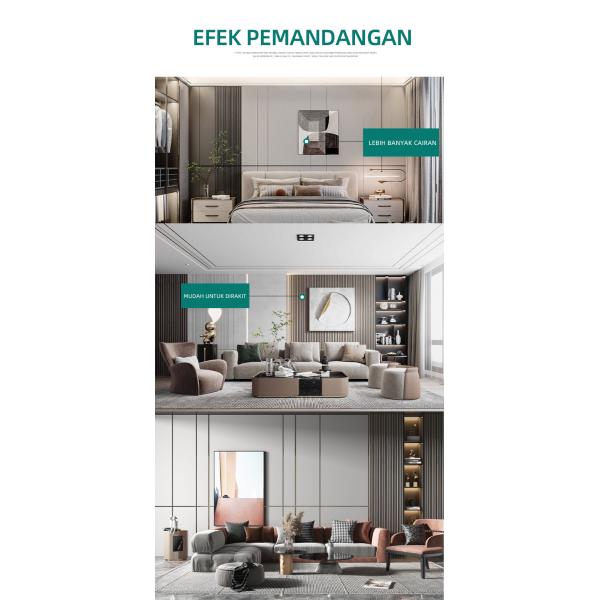 Бамбуковая деревянная панель стены внутреннего художественного оформления PVC влагостойкая