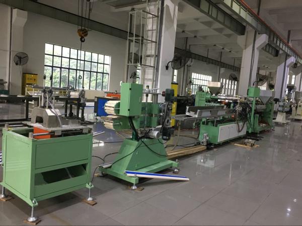 PVC House , Hospital Handrail / Corridor Handrail Extrusion Machine
