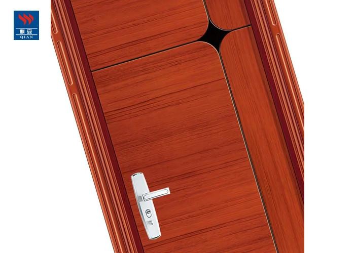 Прокатанная дверь твердого Teak деревянная