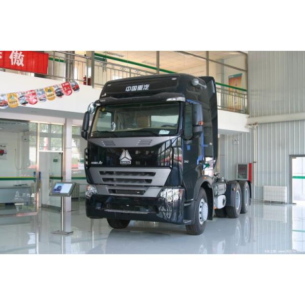 6*4 Left/Right Hand Driving Stock HOWO A7 CHG LNG Tractor Truck Head with Cruise Control