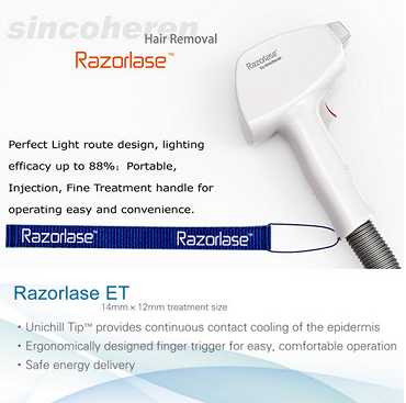 Длина волны машины 808nm удаления волос лазера диода для волос каштановых волос/света
