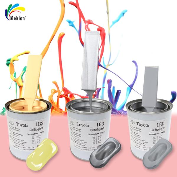 Hot Selling High-Quality Heat-Resistant Toyota 1A0 Silver Car Paint Supply