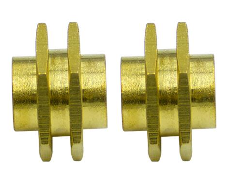 Furniture Heavy Hex Nuts Knurled Rivet Nut Carbon Steel Zinc Plate Surface
