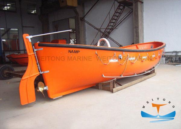 FRP Open Type Lifeboat Solas Approval with Outboard Engine