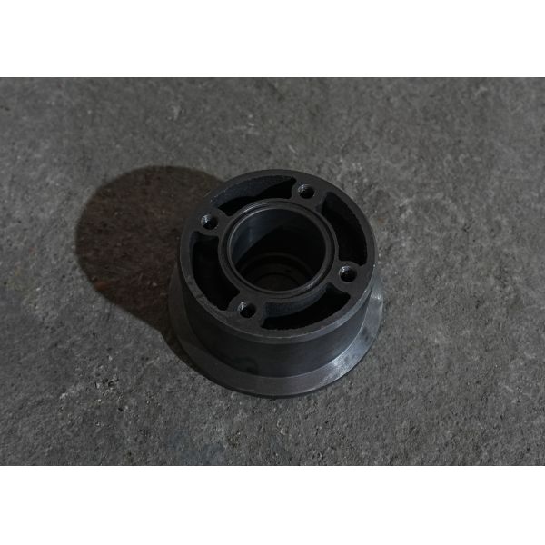 Height-Adjustable Heavy-Duty Steel Caster Wheel for Sweeper Truck Suction Nozzle