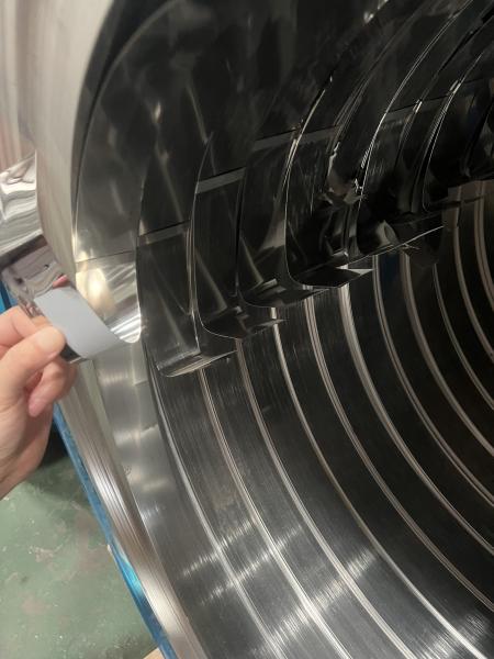 Stainless Coil Strip 430 With Ba and PVC Coating With High Dept Pressing SUS430 Strip