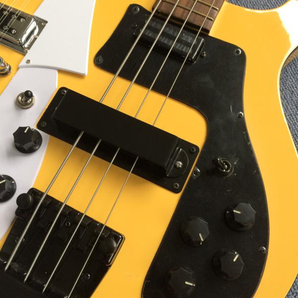 New style high-quality customized Double Neck & body electric guitar with rosewood fingerboard