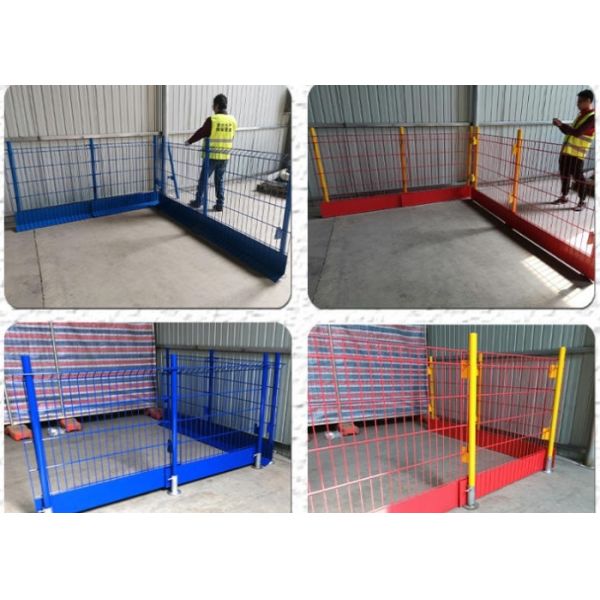 High Visibility Edge Protection Fence For Building Protection