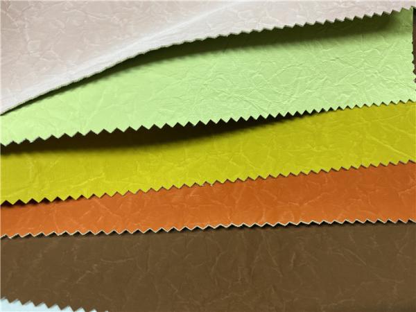 Velvet Touch Feeling Pu Artificial Leather Pu Faux Leather Normal Tearing Strength