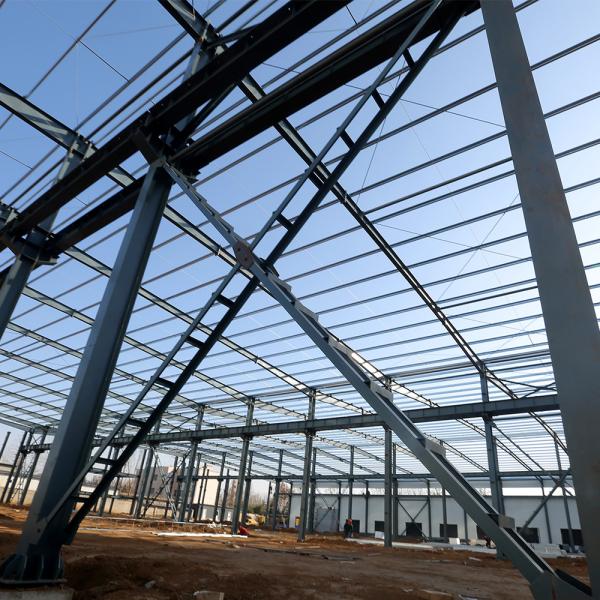 Fabricated Light Type Q235 Q345 Pre Built Metal Buildings Prefabricated Steel Structure