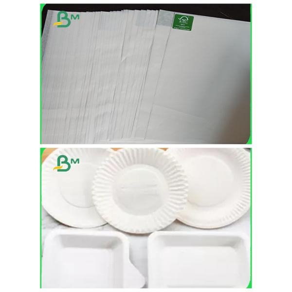 40 - Крен способный к возрождению бумаги качества еды 80 ГСМ жиронепроницаемый для упаковки фаст-фуда