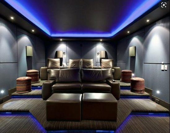 Home Theater Studio Fireproof Acoustic Panels 1220x2420x12mm