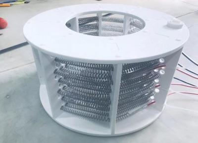 CE Approval Coil Shaped PTFE Immersion Heater For Cleaning Equipment
