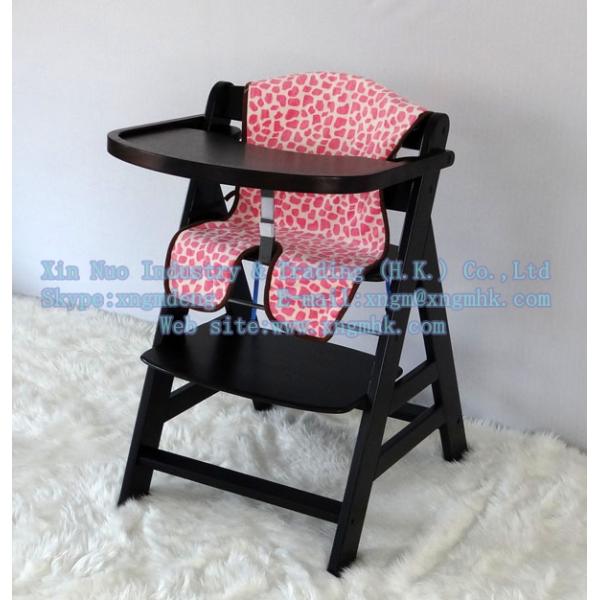 Wooden baby high chair, wooden baby high chair, multifunctional dining chairs