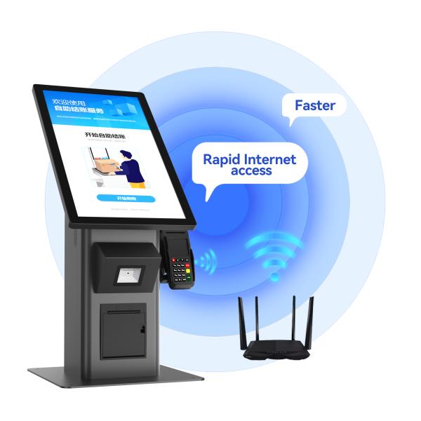 Borne libre-service intelligente : améliorez l'expérience client grâce à la technologie LCD