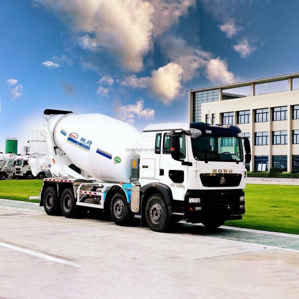 Sinotruk HOWO TX Series 350HP Mobile Concrete Mixer Truck 10cbm For Heavy Duty Truck Chassis
