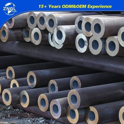 ASTM A36 A53 A333 A106 10 20 AISI 304 316 321 314 904L 310S API5l ERW soudé à froid à chaud sans soudure Tuyaux ronds creux en carbone / acier inoxydable