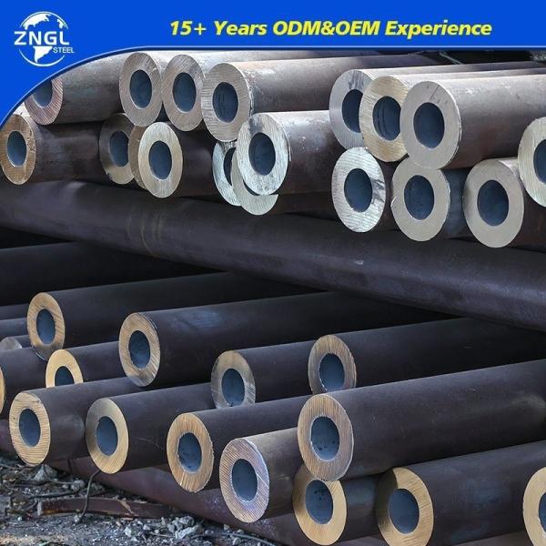 ASTM A36 A53 A333 A106 10 20 AISI 304 316 321 314 904L 310S API5l ERW soudé à froid à chaud sans soudure Tuyaux ronds creux en carbone / acier inoxydable