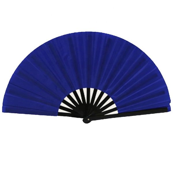 [I AM YOUR FANS] Good Quality Red Bamboo Ribs Fabric Big Hand Fan Hot Sale China Traditional Bamboo Kungfu Fan