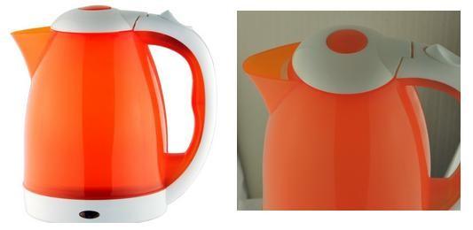 Electric Glass kettle 1.7L with colorful housing
