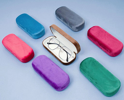 budget semi hard eye glasses cases from china professional manufacture