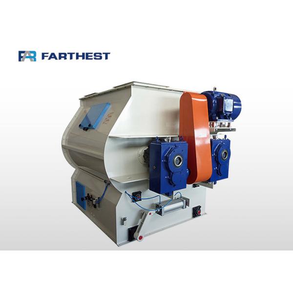 Horizontal Poultry Feed Mixing Equipment with Spraying System