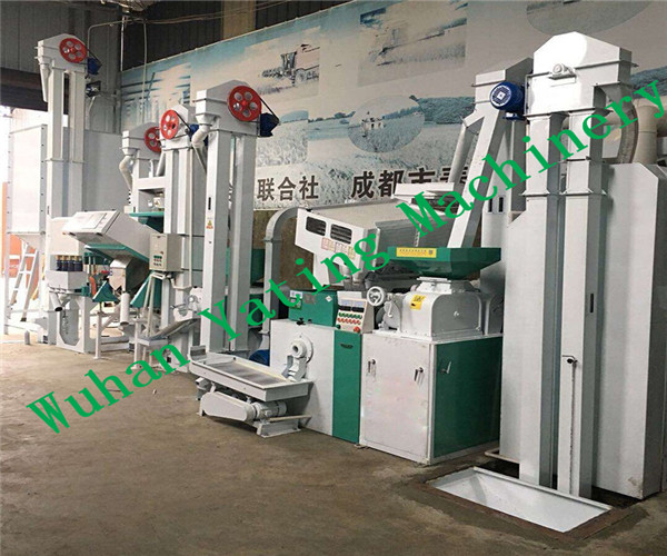 рисовая посадка завода мельницы риса малого масштаба 1100кг/Х небольшая проваренная слегка для риса Раун