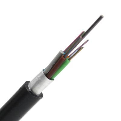 Underground Armoured G652D Direct Bury Fiber Cable GYTA 24 48 96 Core