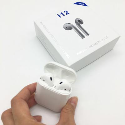 Waterproof Tws Wireless Bluetooth Headset Active Noise Cancelling I12 Long Play Time