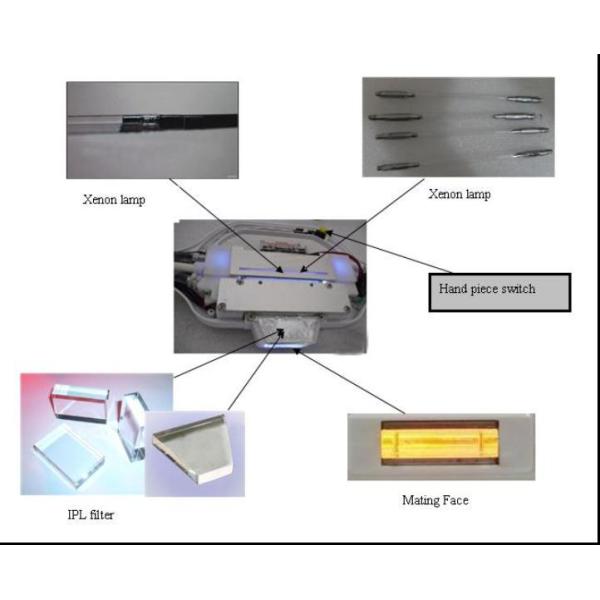 3000W Salon SHR / IPL Laser Machine , Vertical Skin Rejuvenation Machine