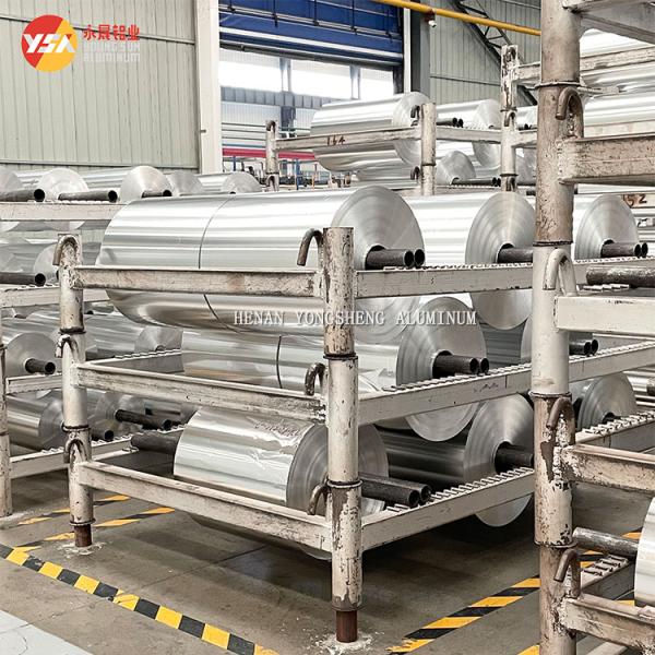 0.1 a 0.2 mm de alta calidad de espesor de papel de aluminio se puede utilizar en el embalaje de alimentos de embellecimiento de edificios