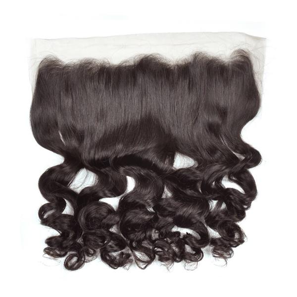 Brazilian Loose Wave Lace Closure 13 By 4 Inch None Processed Virgin Hair